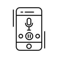 Voice Record Vector Icon