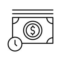 Time is Money Vector Icon