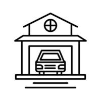 Garage Vector Icon