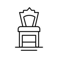 Chair Vector Icon