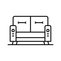 Sofa Vector Icon