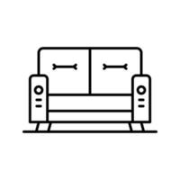 Sofa Vector Icon