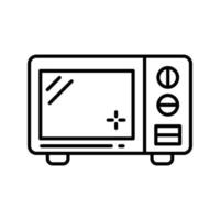 Microwave Vector Icon