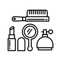 icono de vector de maquillaje