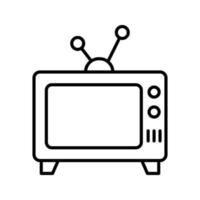 icono de vector de television