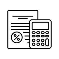 Tax Vector Icon