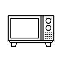 Microwave Vector Icon