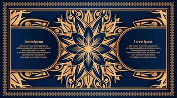 luxury ornamental mandala, vector design