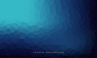 Abstract Crystal background with blue color domination. Can be used for banner, poster, brochure,  web page, cover, and other. Eps10 Vector design