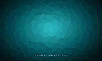 Gradient crystal background with green tosca domination. Eps10 Vector Design