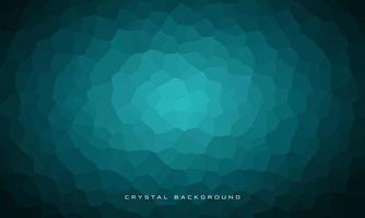 Gradient crystal background with green tosca domination. Eps10 Vector Design