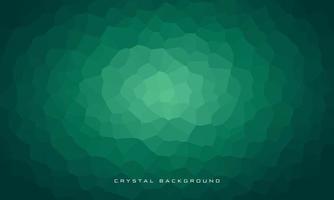Gradient crystal background with green domination. Eps10 Vector Design