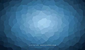 Gradient crystal background with blue domination. Eps10 Vector Design