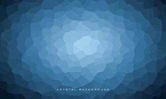 Gradient crystal background with blue domination. Eps10 Vector Design