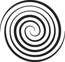 líneas de velocidad de círculo punteado de semitono grueso negro. movimiento de forma geométrica abstracta. elementos de diseño para marcos, tatuajes, páginas web, impresiones, carteles y plantillas. vector