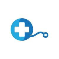 Medical care logo images vector