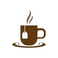 imágenes de taza de cafe logo vector