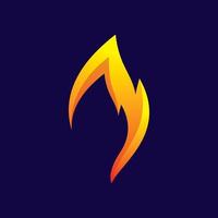 Fire logo images vector