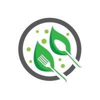 ilustración de imágenes de logotipo de comida fresca vector