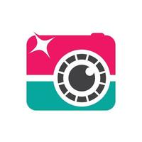 Camera logo images vector
