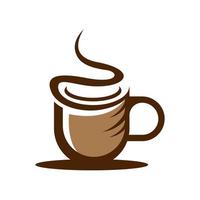 imágenes de taza de cafe logo vector