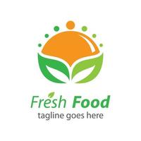 Fresh food logo images illustration vector