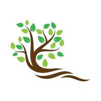 Tree logo images design vector