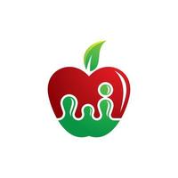 Apple logo images vector