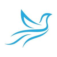 Dove logo images illustration vector