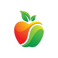 imagenes de logo de manzana vector