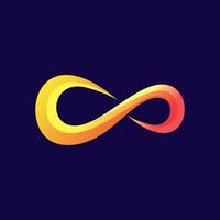 Infinity logo images vector