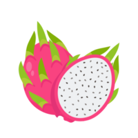 fruit du dragon. fruit sucré pour la santé. donne de la fraîcheur pendant l'été pour les végétariens png