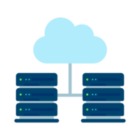 database server data storage technology on cloud computing for file security png