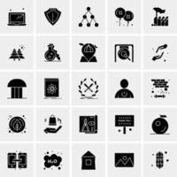 25 Universal Business Icons Vector Creative Icon Illustration to use in web and Mobile Related project