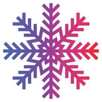 snow gradient icon vector .