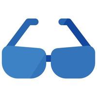 icono de gafas de sol, tema de verano vector