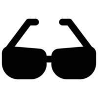 icono de gafas de sol, tema de verano vector