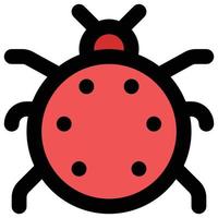 Summer Bug icon, Summer Theme vector