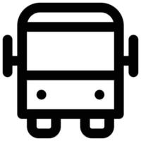 icono de autobús, tema de verano vector