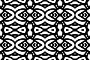 SEAMLESS PATTERN. BLACK AND WHITE SIMPLE BACKGROUND. vector