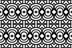 SEAMLESS PATTERN. BLACK AND WHITE SIMPLE BACKGROUND. vector