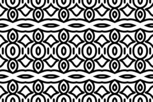 SEAMLESS PATTERN. BLACK AND WHITE SIMPLE BACKGROUND. vector