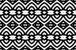 SEAMLESS PATTERN. BLACK AND WHITE SIMPLE BACKGROUND. vector