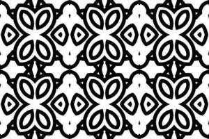 SEAMLESS PATTERN. BLACK AND WHITE SIMPLE BACKGROUND. vector