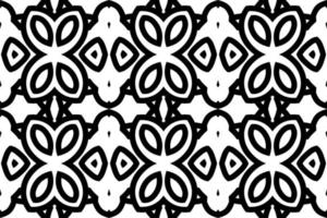 SEAMLESS PATTERN. BLACK AND WHITE SIMPLE BACKGROUND. vector