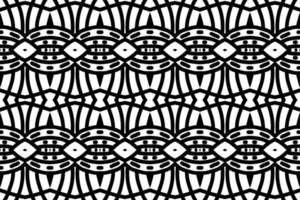 SEAMLESS PATTERN. BLACK AND WHITE SIMPLE BACKGROUND. vector