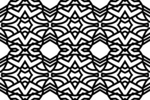 SEAMLESS PATTERN. BLACK AND WHITE SIMPLE BACKGROUND. vector