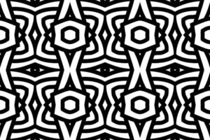 SEAMLESS PATTERN. BLACK AND WHITE SIMPLE BACKGROUND. vector