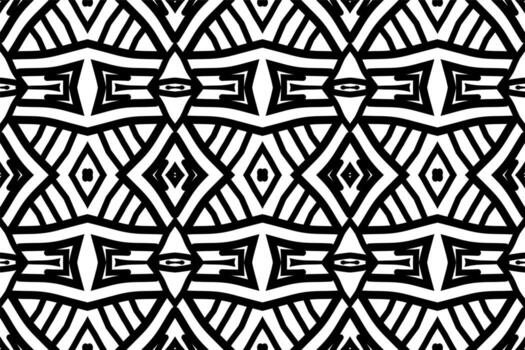 SEAMLESS PATTERN. BLACK AND WHITE SIMPLE BACKGROUND. vector