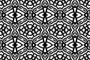 SEAMLESS PATTERN. BLACK AND WHITE SIMPLE BACKGROUND. vector
